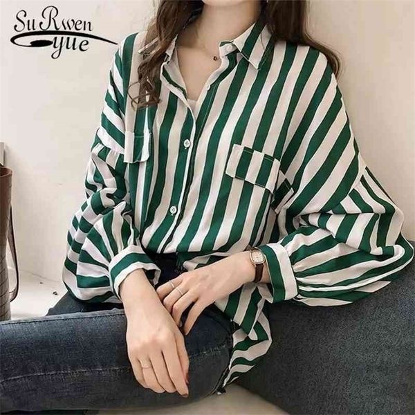 fashion womens and blouses elegant blouse women striped blouse shirt long sleeve women shirts plus size 1728 50 210326, White
fashion womens and blouses elegant blouse women striped blouse shirt long sleeve women shirts plus size 1728 50 210326, White