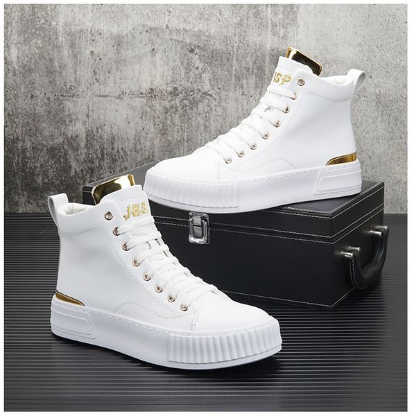 men leather boots high-basketball sneakers 2022 new wild cozy walking shoes breathable running casual vulcanized sports boots, Black
men leather boots high-basketball sneakers 2022 new wild cozy walking shoes breathable running casual vulcanized sports boots, Black
