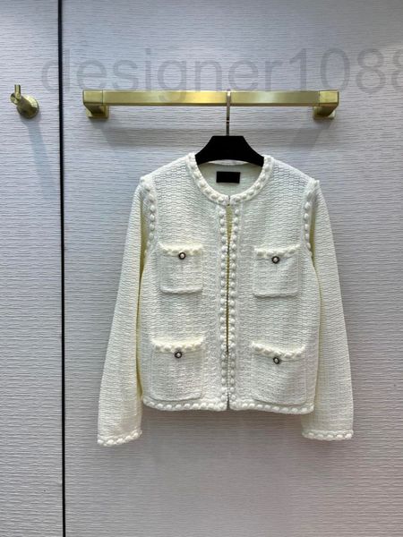 women's sweaters designer 2022 spring and autumn cardigan short loose coat four pockets straight tube thin women single piece solid col, White;black
women's sweaters designer 2022 spring and autumn cardigan short loose coat four pockets straight tube thin women single piece solid col, White;black