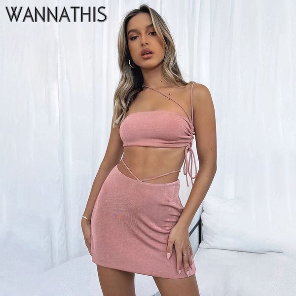 wannathis lace up cropped skirt two pieces sets sleeveless halter one shoulder asymmetric and mini skirts summer sets 220607, White
wannathis lace up cropped skirt two pieces sets sleeveless halter one shoulder asymmetric and mini skirts summer sets 220607, White