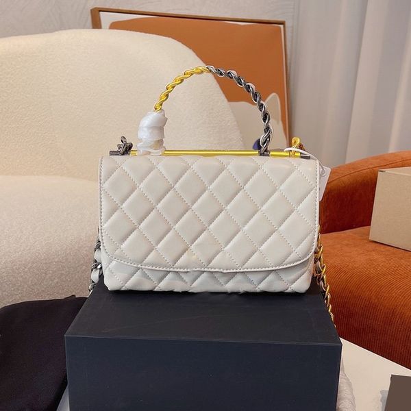 ladies lambskin metal two-tone handle tote bags quilted gold chain strap crossbody shoulder turn lock luggage multi pochette womens
ladies lambskin metal two-tone handle tote bags quilted gold chain strap crossbody shoulder turn lock luggage multi pochette womens