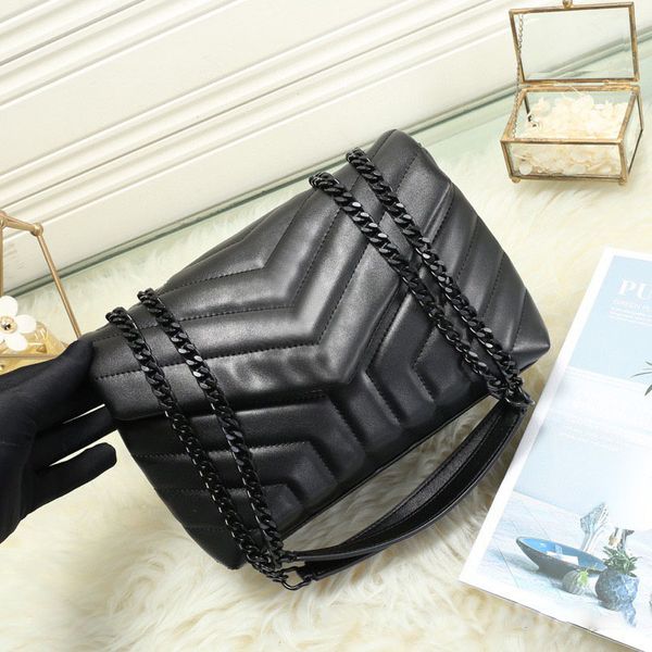 fashion designer bags loulou women's chain real leather black leather 22cm 25cm and 32cm large-capacity shoulder bag quilted
fashion designer bags loulou women's chain real leather black leather 22cm 25cm and 32cm large-capacity shoulder bag quilted