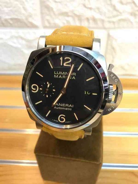 luxury watches for mens mechanical wristwatch lumino marina panera men. automatic. cqan designer, Slivery;brown
luxury watches for mens mechanical wristwatch lumino marina panera men. automatic. cqan designer, Slivery;brown