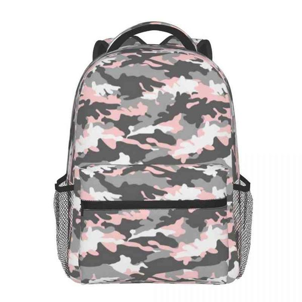 men women pink grey camouflage camo little lady backpack teenage travel school bag large capacity rucksack aa220316
men women pink grey camouflage camo little lady backpack teenage travel school bag large capacity rucksack aa220316