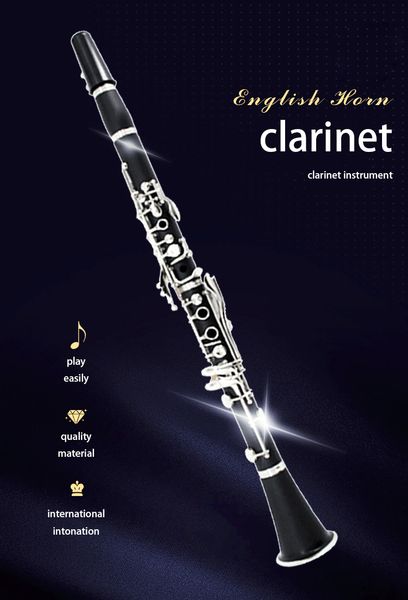 b-flat new beginner clarinet tailored for beginners clarinet beginner professional-level musical instrument
b-flat new beginner clarinet tailored for beginners clarinet beginner professional-level musical instrument