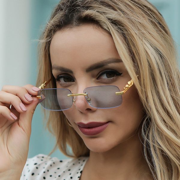 2022 square rimless sunglasses women luxury brand designer summer red glasses fashion sun glasses for men uv400 shades, White;black
2022 square rimless sunglasses women luxury brand designer summer red glasses fashion sun glasses for men uv400 shades, White;black