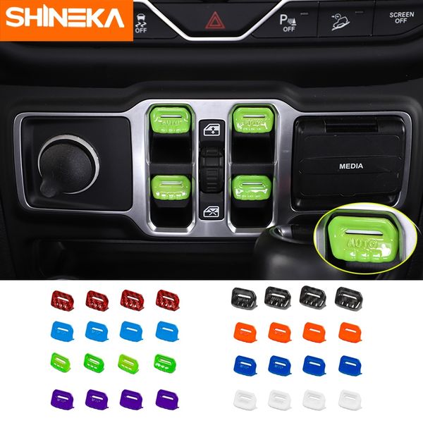 shineka car control panel window control button decoration stickers accessories for jeep gladiator jt for jeep wrangler jl 2018+
shineka car control panel window control button decoration stickers accessories for jeep gladiator jt for jeep wrangler jl 2018+