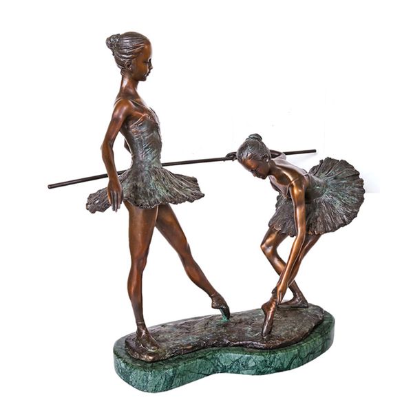 ballet dance statue bronze girls dancing sculpture modern ballerina art perfect dance room decor girl birthday gift, Silver
ballet dance statue bronze girls dancing sculpture modern ballerina art perfect dance room decor girl birthday gift, Silver
