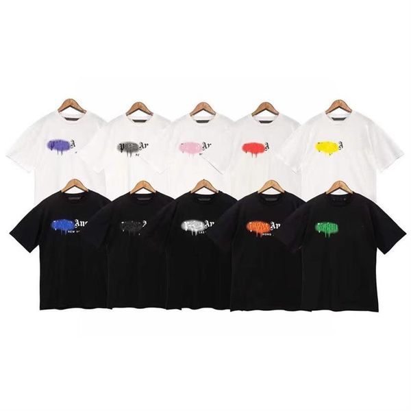 2022 short-sleeved t-shirts in europe and america summer new pure cotton couple loose print round neck male and female stars with the same p, White;black
2022 short-sleeved t-shirts in europe and america summer new pure cotton couple loose print round neck male and female stars with the same p, White;black
