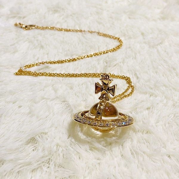 western queen mother necklace pina series large three-dimensional saturn glass beads diamond rivets orb necklace sweater chain, Silver
western queen mother necklace pina series large three-dimensional saturn glass beads diamond rivets orb necklace sweater chain, Silver