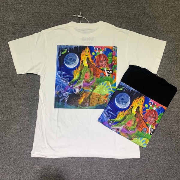 trippie redd 1400 at knight travis t shirts vintage t-shirts dragon hip hop man summer t-shirt men women oversize streetwear tee loose tees, White;black 
trippie redd 1400 at knight travis t shirts vintage t-shirts dragon hip hop man summer t-shirt men women oversize streetwear tee loose tees, White;black