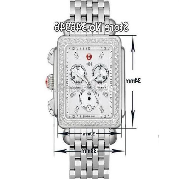 33mm michele signature deco diamond chronograph mother of pearl ladies quartz watch234i, Slivery;brown
33mm michele signature deco diamond chronograph mother of pearl ladies quartz watch234i, Slivery;brown