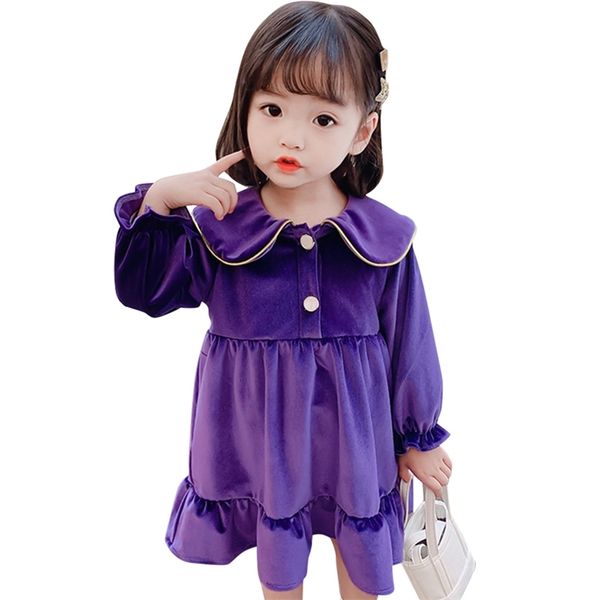 dress girl solid color dress for girl toddler casual style kid dress autumn winter baby girl clothes 210412, Red;yellow
dress girl solid color dress for girl toddler casual style kid dress autumn winter baby girl clothes 210412, Red;yellow