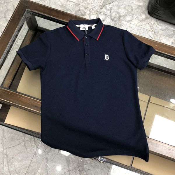 men's t-shirts designer high version business lapel polo summer letter embroidery short sleeve t-shirt half hnkk, White;black
men's t-shirts designer high version business lapel polo summer letter embroidery short sleeve t-shirt half hnkk, White;black
