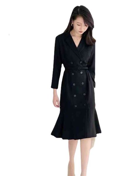 casual dresses max's autumn and winter suit collar, waist closed, slim, worsted wool, medium long double breasted fishtail skirt, femal, Black;gray
casual dresses max's autumn and winter suit collar, waist closed, slim, worsted wool, medium long double breasted fishtail skirt, femal, Black;gray