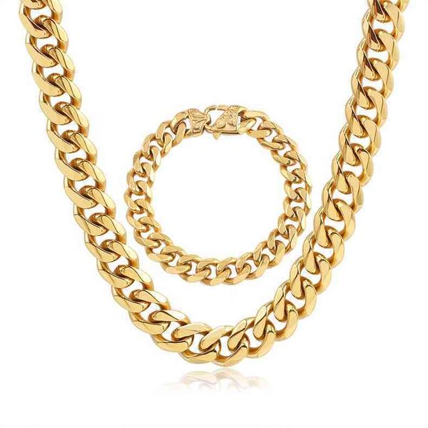 oumi 18k gold cuban link necklace gold jewely stainls steel fashion necklac accept customer's omi-076 5pcs, Silver
oumi 18k gold cuban link necklace gold jewely stainls steel fashion necklac accept customer's omi-076 5pcs, Silver