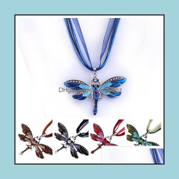 pendant necklaces pendants jewelry new style 6 colors vintage enamel dragonfly crystal organza string necklace fashion ship drop delivery, Silver
pendant necklaces pendants jewelry new style 6 colors vintage enamel dragonfly crystal organza string necklace fashion ship drop delivery, Silver