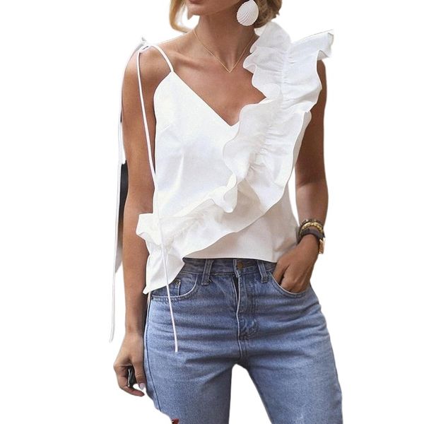 amazon cross-border new 2020 summer new european and american women's solid color camisole shirt x7wa#, White
amazon cross-border new 2020 summer new european and american women's solid color camisole shirt x7wa#, White