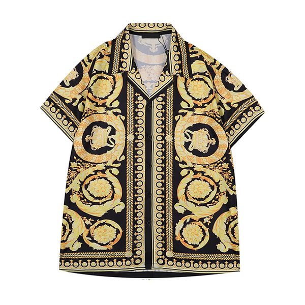 men women casual shirts summer hawaii style button lapel cardigan short sleeve oversized shirt, White;black
men women casual shirts summer hawaii style button lapel cardigan short sleeve oversized shirt, White;black
