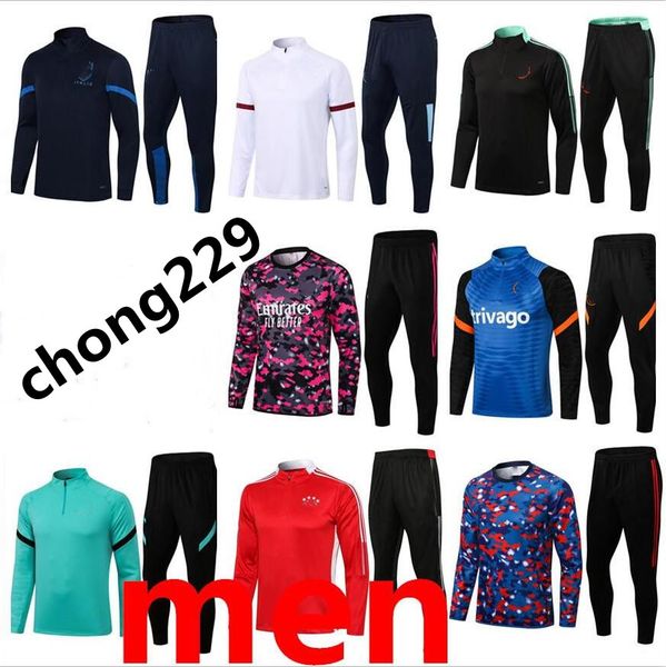 21 22 men adults football tracksuit training suit 2021 2022 soccer jersey survetement foot chandal futbol tuta jogging chong229, Black
21 22 men adults football tracksuit training suit 2021 2022 soccer jersey survetement foot chandal futbol tuta jogging chong229, Black