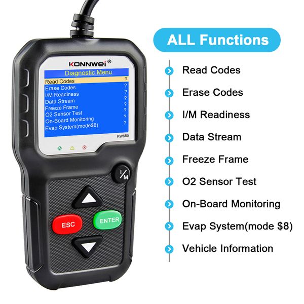 new obd2 scanner obd 2 car diagnostic auto diagnostic tool konnwei kw680s russian language car scanner tools diagnostic scanner fast-shipmen
new obd2 scanner obd 2 car diagnostic auto diagnostic tool konnwei kw680s russian language car scanner tools diagnostic scanner fast-shipmen