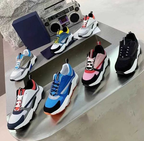 designer sneakers b22 men women casual shoes calfskin platform trainer obliques white technical shoe knit retro patchwork sneaker eur 36-47, Black
designer sneakers b22 men women casual shoes calfskin platform trainer obliques white technical shoe knit retro patchwork sneaker eur 36-47, Black