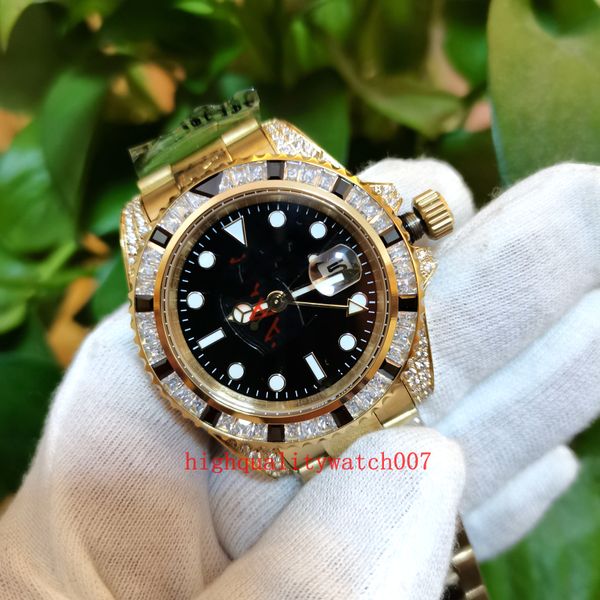 mens wristwatches18k yellow gold 116759 rainbow diamond 40mm black dial watch men's men dive sapphire automatic mechanical watches, Slivery;brown
mens wristwatches18k yellow gold 116759 rainbow diamond 40mm black dial watch men's men dive sapphire automatic mechanical watches, Slivery;brown