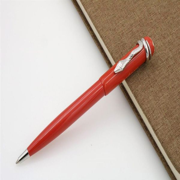 office business gift luxurious metal silver red styling classic the snake ballpoint pen203w, Blue;orange
office business gift luxurious metal silver red styling classic the snake ballpoint pen203w, Blue;orange
