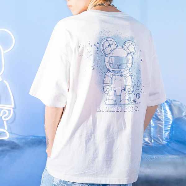 summer 2022 new mens t-shirts panda print round neck cotton casual short sleeve loose personality street style pullover quick dry breathable, White;black
summer 2022 new mens t-shirts panda print round neck cotton casual short sleeve loose personality street style pullover quick dry breathable, White;black