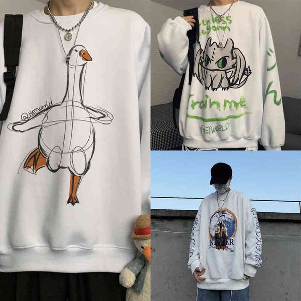 2022 trendyol men spring women sweatshirt anime cartoon harajuku street hoodie hip hop male japanese korean fashion pull homme g220429, Black
2022 trendyol men spring women sweatshirt anime cartoon harajuku street hoodie hip hop male japanese korean fashion pull homme g220429, Black