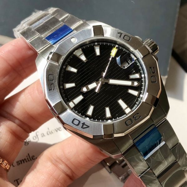 men's automatic mechanical watch 42mm stainless steel business fashion waterproof jas 007 men sports watches iced out watched 2022, Slivery;brown
men's automatic mechanical watch 42mm stainless steel business fashion waterproof jas 007 men sports watches iced out watched 2022, Slivery;brown