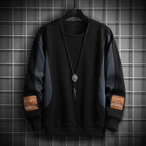 korea fashion classic 2022 black khaki patchwork sweatshirt for men's hoodies spring autumn casual hip hop streetwear clothes y220702
korea fashion classic 2022 black khaki patchwork sweatshirt for men's hoodies spring autumn casual hip hop streetwear clothes y220702