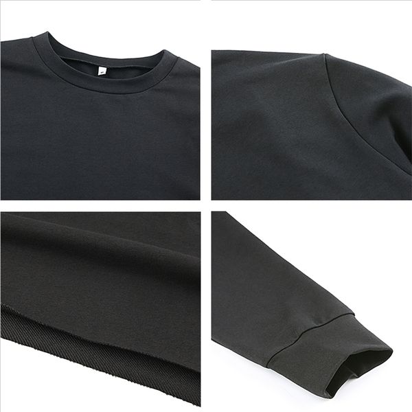 rapwriter fashion solid harajuku cotton basic sweatshirt women autumn loose o-neck long sleeve stretch crop pullovers 201203, Black
rapwriter fashion solid harajuku cotton basic sweatshirt women autumn loose o-neck long sleeve stretch crop pullovers 201203, Black