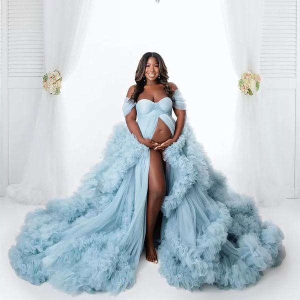 african maternity dress for p shoot women prom dresses elegant evening gowns sweetheart tier ruffles party vestido de novia, Black
african maternity dress for p shoot women prom dresses elegant evening gowns sweetheart tier ruffles party vestido de novia, Black