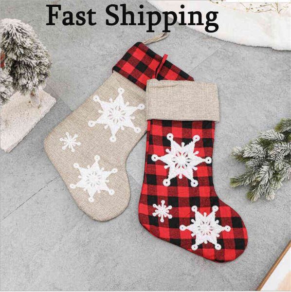 xmas sock red grid christmas stocking decoration socks santa cluas candy gift stockings festival tree hanging pendant bag
xmas sock red grid christmas stocking decoration socks santa cluas candy gift stockings festival tree hanging pendant bag