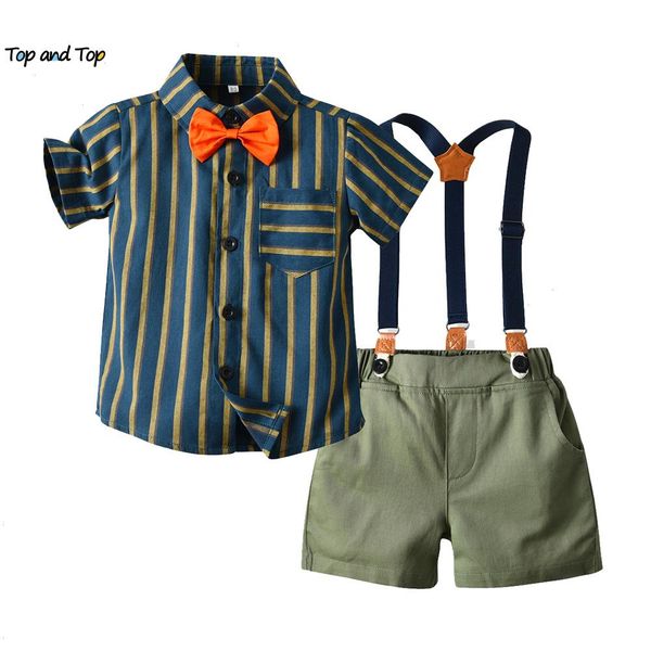 summer kids boys gentleman clothes set children casual clothing sets short sleeve bowtie shirt overalls suits, White
summer kids boys gentleman clothes set children casual clothing sets short sleeve bowtie shirt overalls suits, White