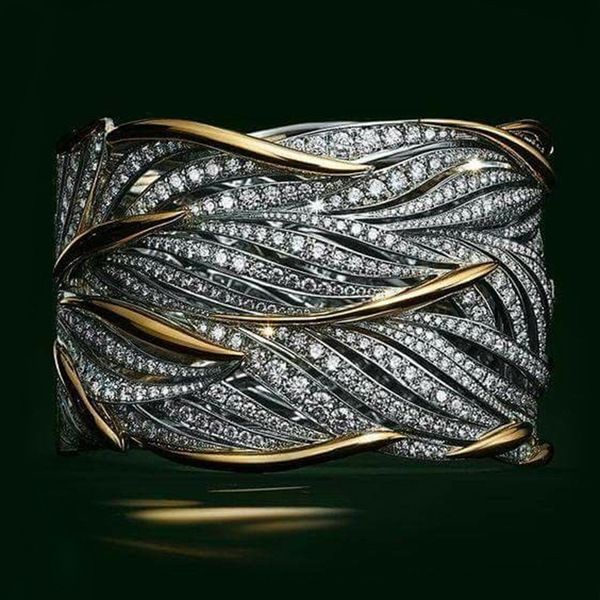 2022 new product brand wedding rings vintage jewelry sterling sier fill gold pave white sapphire cz diamond gemstones party women, Slivery;golden
2022 new product brand wedding rings vintage jewelry sterling sier fill gold pave white sapphire cz diamond gemstones party women, Slivery;golden