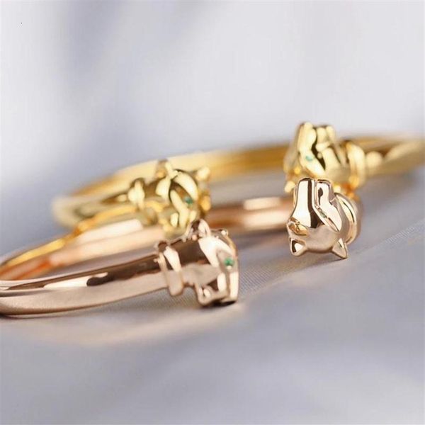925 sterling silver jewelry leopard double panther head bangle wedding jewelry gold color272x, Black
925 sterling silver jewelry leopard double panther head bangle wedding jewelry gold color272x, Black