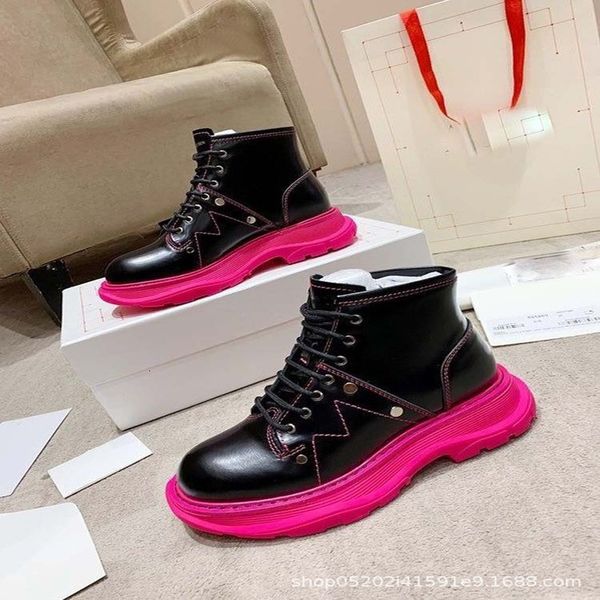 boots autumn yang mi's same short boots women's thick soled muffin shoes increased british style leather patent handsome martin, Black
boots autumn yang mi's same short boots women's thick soled muffin shoes increased british style leather patent handsome martin, Black
