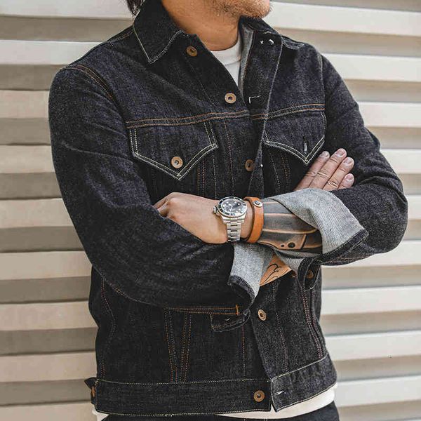 men's jackets madden tooling type iii primary color denim jacket motorcycle slim fit spring and autumn coat men's fashion z4or, Black;brown
men's jackets madden tooling type iii primary color denim jacket motorcycle slim fit spring and autumn coat men's fashion z4or, Black;brown