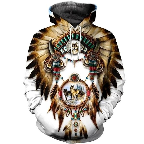 fashion bohemia style hoodie native indian wolf 3d print casual hooded sweatshirts harajuku streetwear sudadera hombre lj200826, Black
fashion bohemia style hoodie native indian wolf 3d print casual hooded sweatshirts harajuku streetwear sudadera hombre lj200826, Black