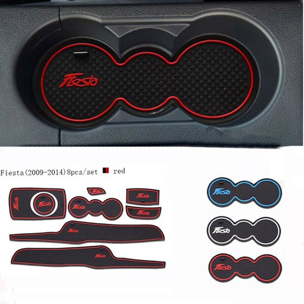 for ford fiesta 2009 - 2014 car accessories 3d rubber mat interior cup pad door groove mat car phone holder car-styling
for ford fiesta 2009 - 2014 car accessories 3d rubber mat interior cup pad door groove mat car phone holder car-styling