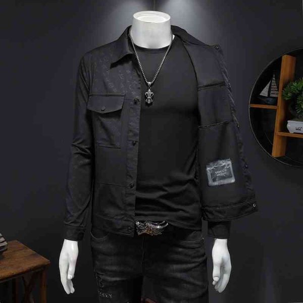 men's luxury fashion brands menswear 2022 new jacket coat lapel casual slim size 1, Black
men's luxury fashion brands menswear 2022 new jacket coat lapel casual slim size 1, Black