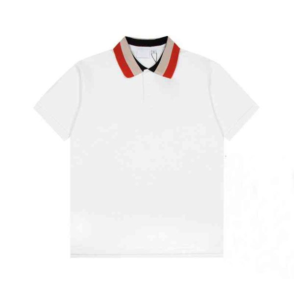 men's polos summer color blocked knitted collar simple fashion casual business loose and versatile short sleeve polo shirt for men wome, White;black
men's polos summer color blocked knitted collar simple fashion casual business loose and versatile short sleeve polo shirt for men wome, White;black