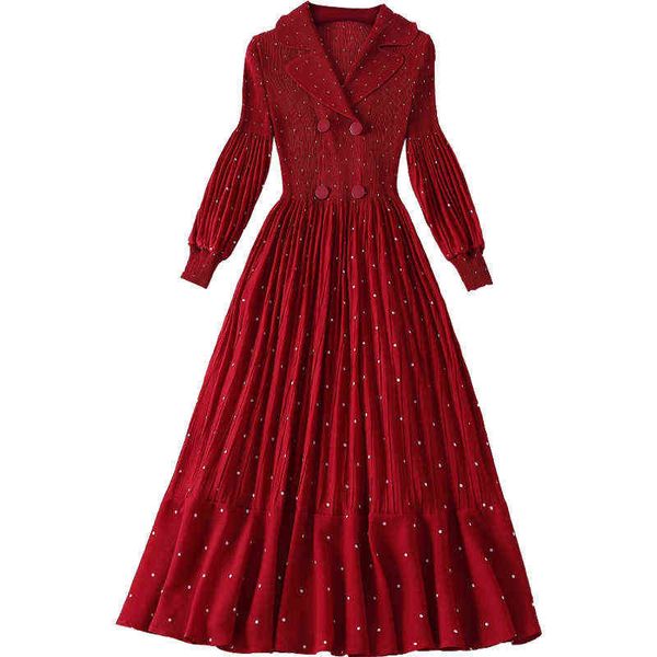 spring fashion dress pregnant woman wear pleated dress notched collar high waist maternity elegant dress vintage dresses j220628, White
spring fashion dress pregnant woman wear pleated dress notched collar high waist maternity elegant dress vintage dresses j220628, White