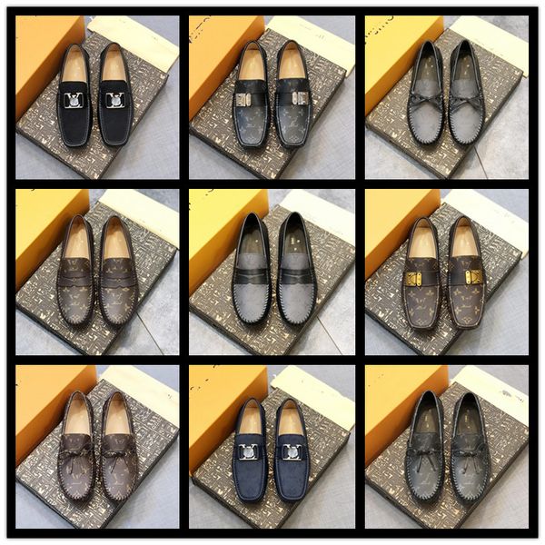luxury dress shoes toe slip horsehair and genuine dresses patchwork brand leather of designer round men loafer size 6.5-11, Black
luxury dress shoes toe slip horsehair and genuine dresses patchwork brand leather of designer round men loafer size 6.5-11, Black
