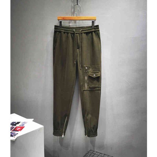 clothing autumn and winter new couple zipper split pocket work clothes wool casual pants for men and women outlet_5g4i, Black;white
clothing autumn and winter new couple zipper split pocket work clothes wool casual pants for men and women outlet_5g4i, Black;white