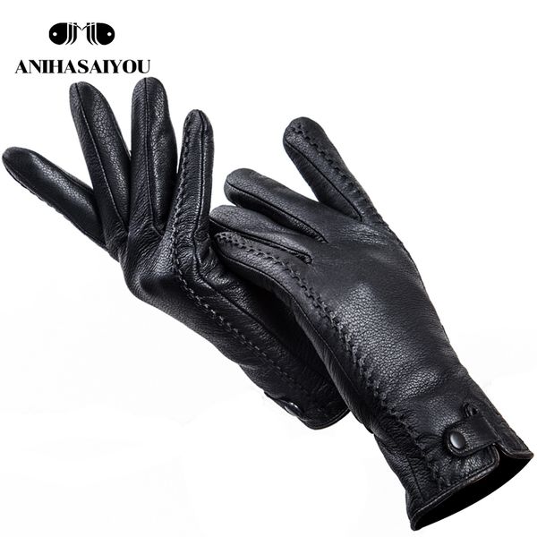 fashion buckskin real women leather gloves comfortable warm winter cold protection for women 2265 220812, Blue;gray
fashion buckskin real women leather gloves comfortable warm winter cold protection for women 2265 220812, Blue;gray