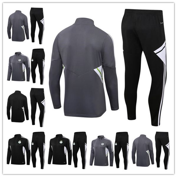 2022 2023 algeria tracksuit mahrez chandal futbol survetement maillot de foot feghoul sportswear football training suit, Black
2022 2023 algeria tracksuit mahrez chandal futbol survetement maillot de foot feghoul sportswear football training suit, Black