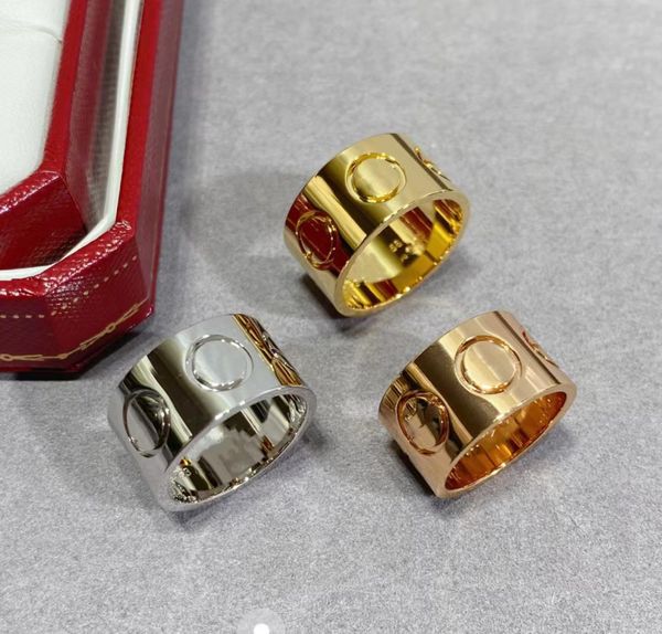 designer high-end men's and women's band rings 18k gold sterling silver love diamond-couple's ring jewelry accessories
designer high-end men's and women's band rings 18k gold sterling silver love diamond-couple's ring jewelry accessories